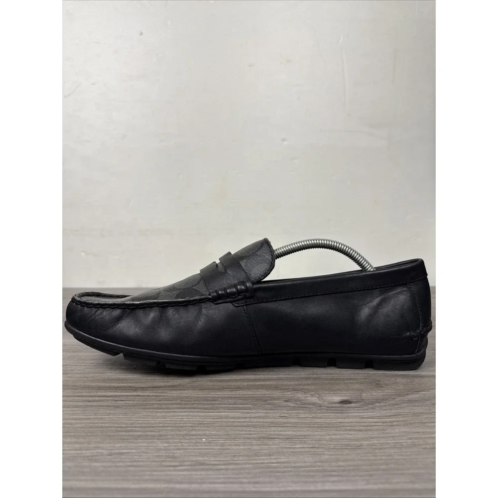 Coach Men's Mott Driver Sig FG2983 Casual‎ Loafer Shoes Black Size 11